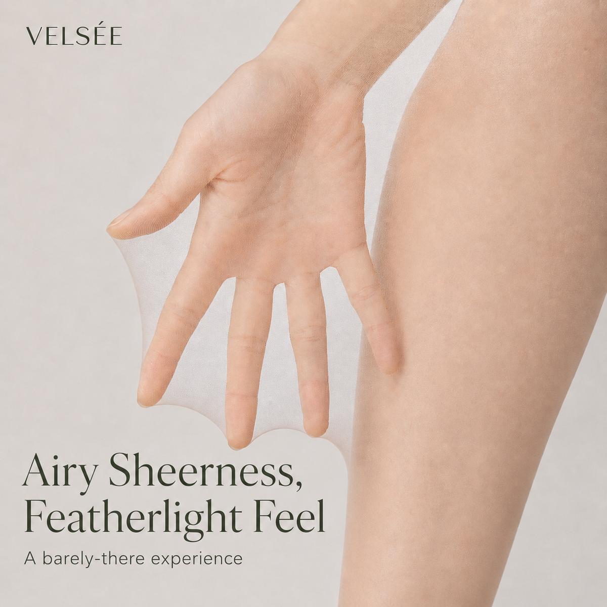 VELSÉE Soft Silk Sheer Tights