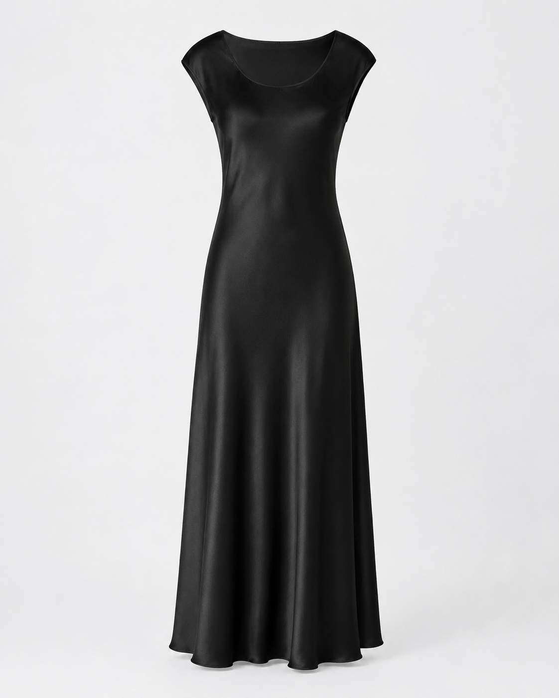 VELSÉE Pure Silk Satin Maxi Dress | 100% Mulberry Silk Elegant Slip Dress for Women