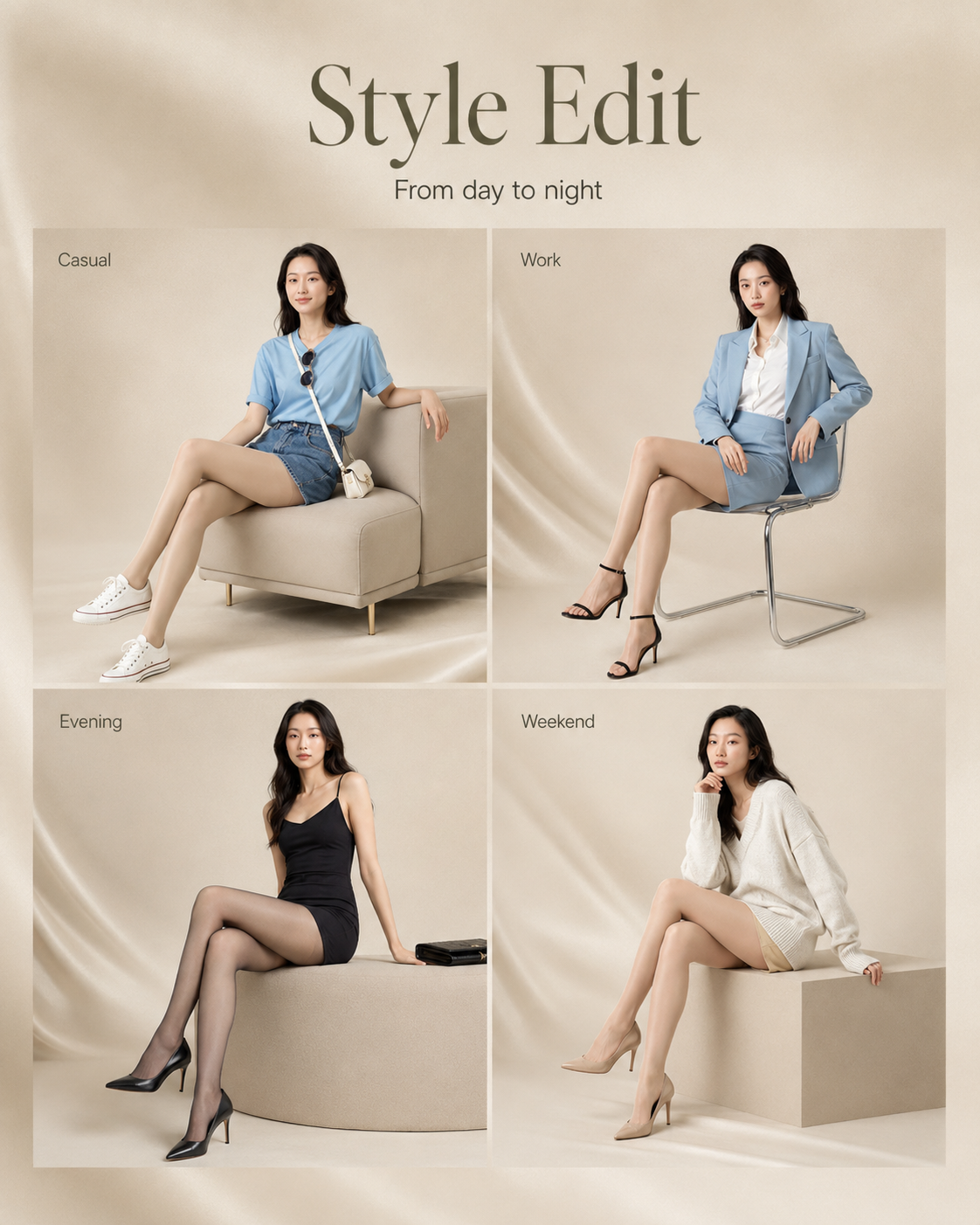 VELSÉE Style Edit day-to-night styling